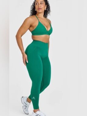 Oner active seamless emerald green leggings